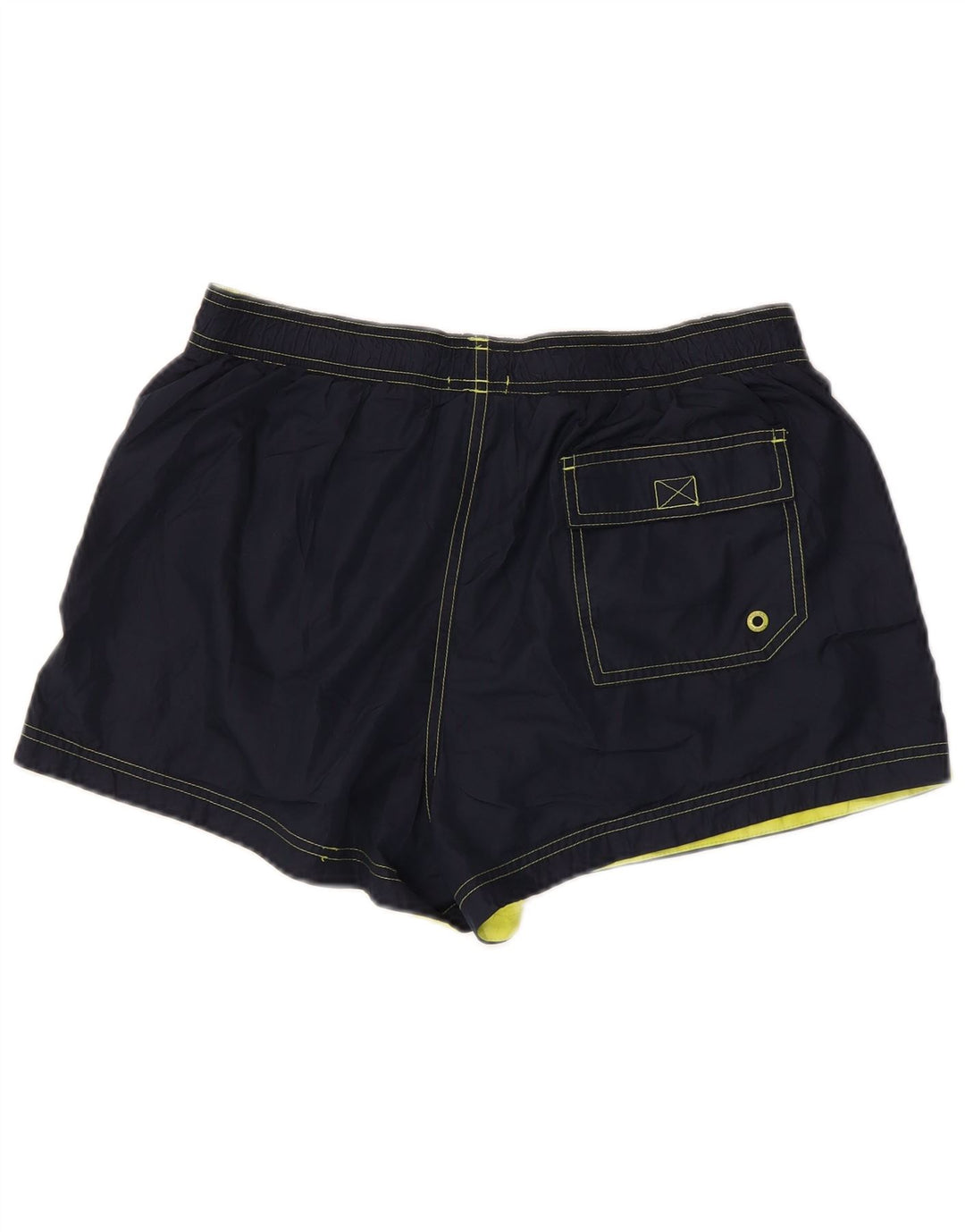 Γραφικό ανδρικό σορτς κολύμβησης Calvin Klein Μεγάλο Navy Blue Polyester