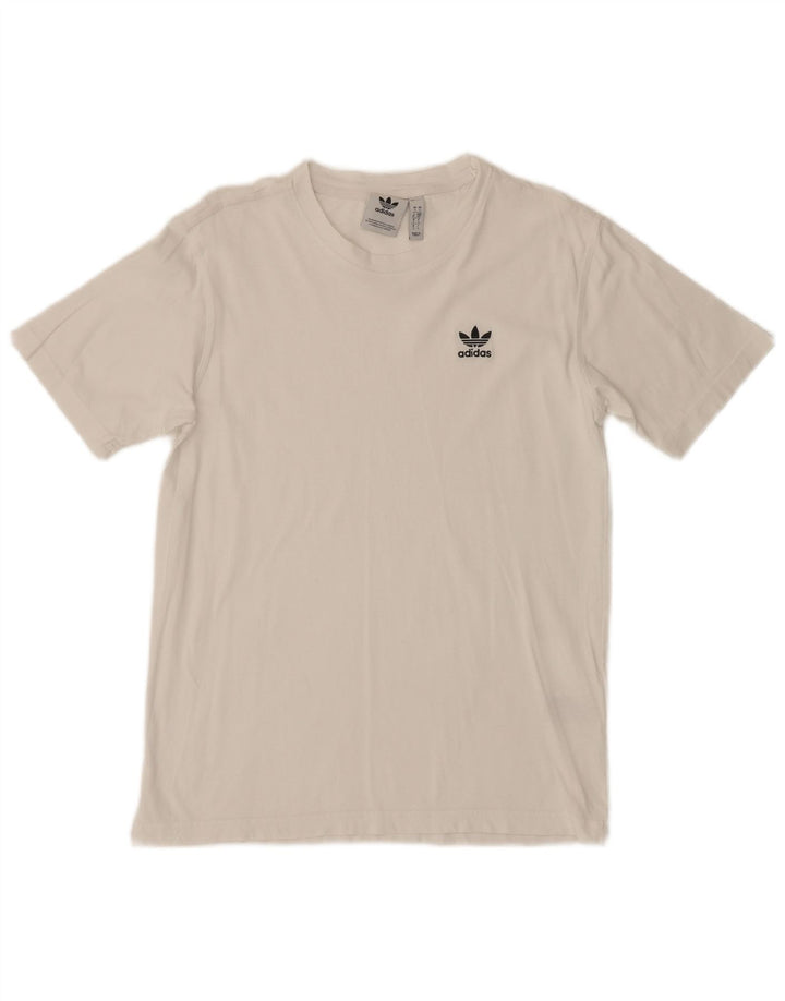 Ανδρικό T-Shirt Adidas Top Μικρό λευκό βαμβακερό