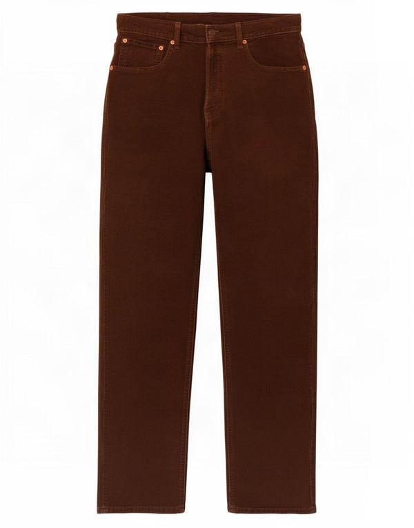 Levi's Mens 582 Straight Corduroy Παντελόνι W34 L34 Καφέ Βαμβακερό