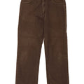 Lee Mens Straight Jeans W32 L29 Καφέ Βαμβακερό