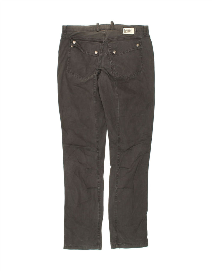 GAUDI Mens Slim Trousers W32 L33  Grey Vintage Gaudi and Second-Hand Gaudi from Messina Hembry 