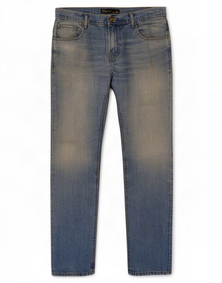 Zara Ανδρικό Slim Jeans W34 L33 Blue