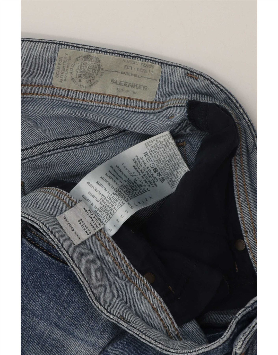 Ανδρικό τζιν σορτς Diesel Sleenker W33 Medium Blue