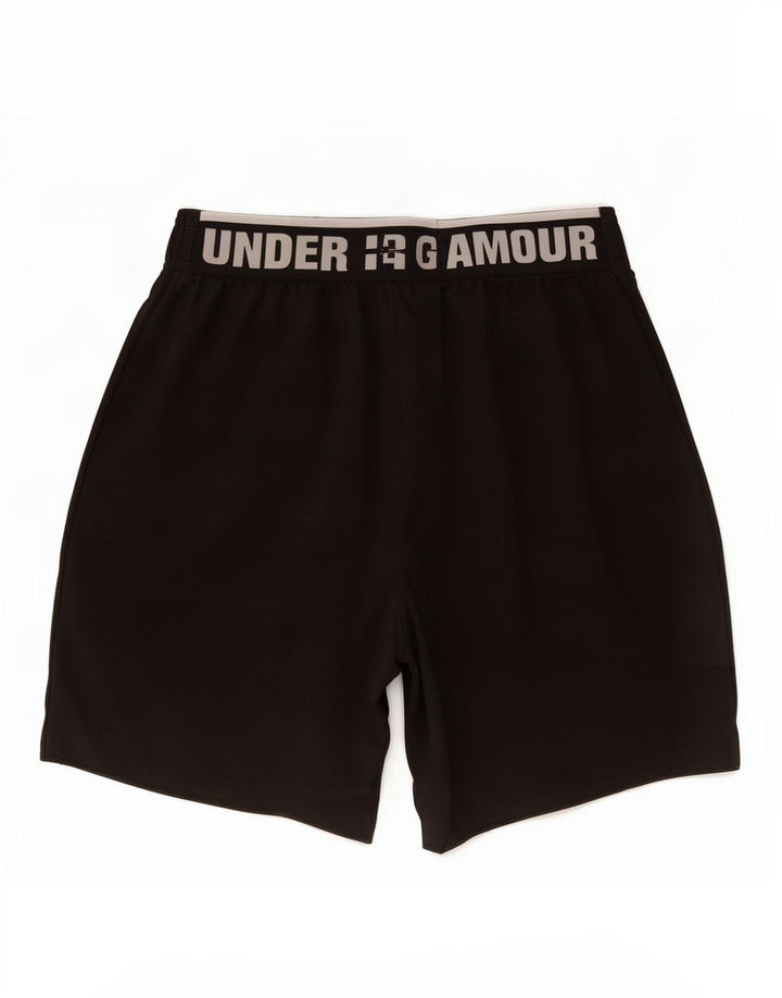 Ανδρικό γραφικό αθλητικό σορτς Under Armour, μεσαίο μαύρο