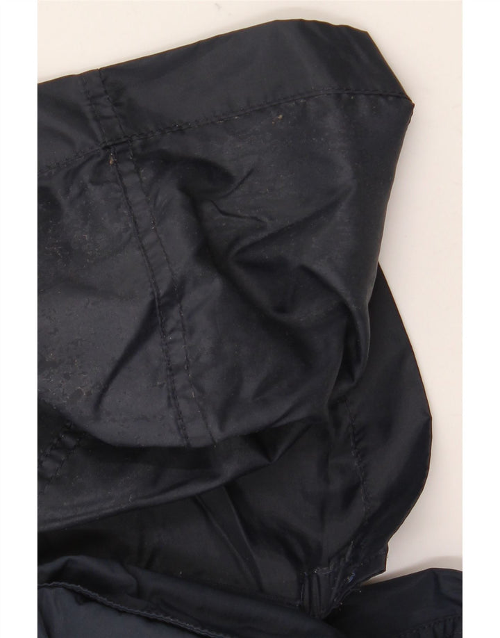 Γυναικείο μπουφάν βροχής με κουκούλα Gant UK 14 Medium Navy Blue Polyamide