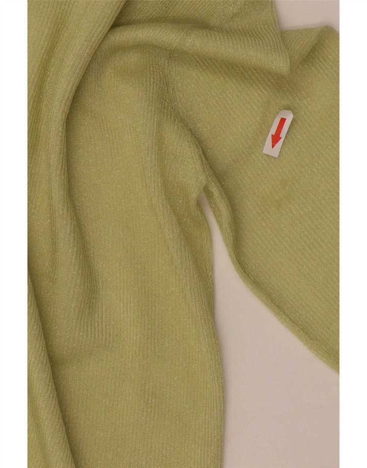 Zara Γυναικείο πουλόβερ με ζακέτα UK 10 Small Green