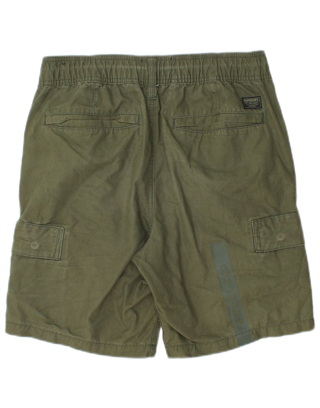 Ανδρικό σορτς Cargo Superdry Small W30 πράσινο βαμβακερό