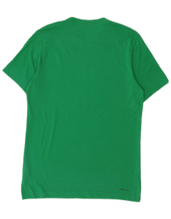 Jordan Ανδρικό γραφικό T-Shirt Top Μικρό πράσινο βαμβακερό