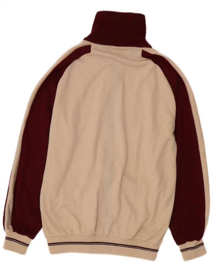 Vintage γυναικεία πλήρης φόρμα EU 40 Medium Burgundy Colourblock Retro
