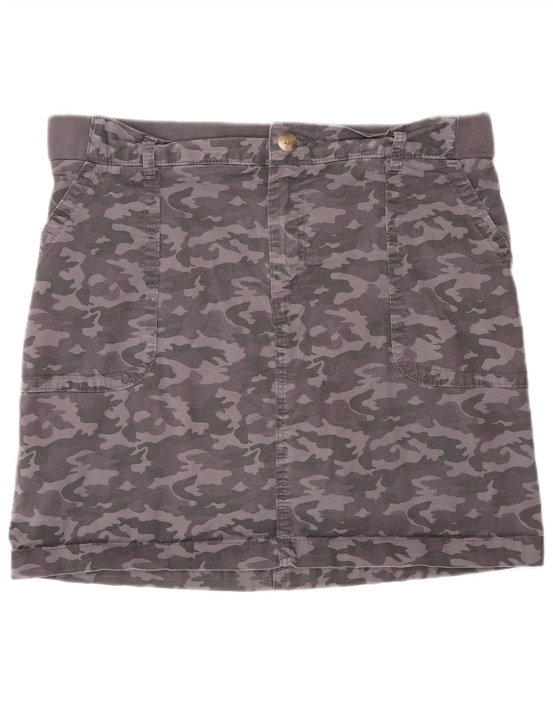 Γυναικείο Skort LEE US 14 XL Γκρι βαμβακερό καμουφλάζ