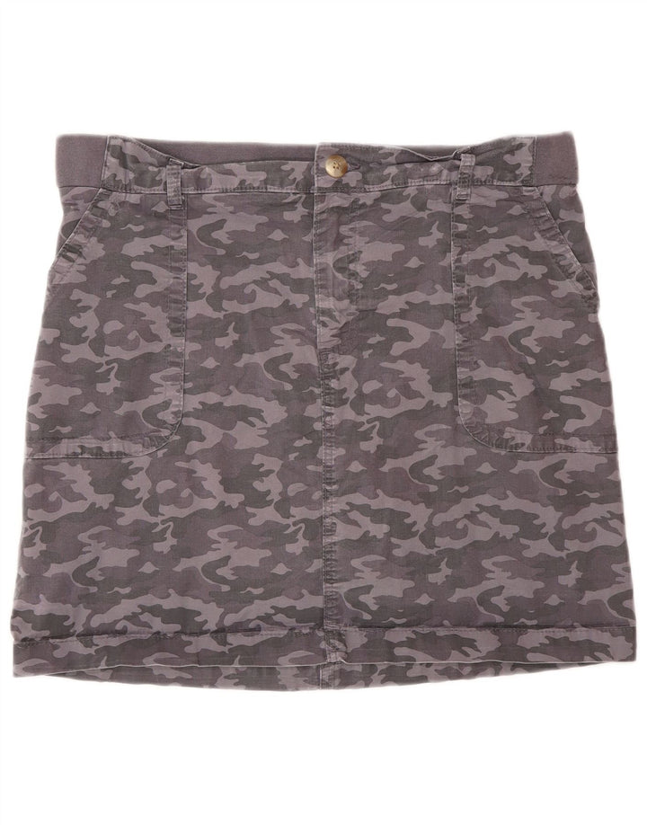 Γυναικείο Skort LEE US 14 XL Γκρι βαμβακερό καμουφλάζ