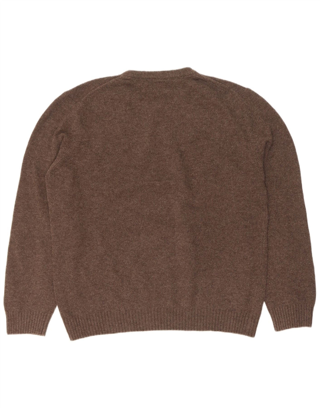 Ανδρικό πουλόβερ Marlboro Classics Crew Neck Jumper XL Καφέ Μαλλί