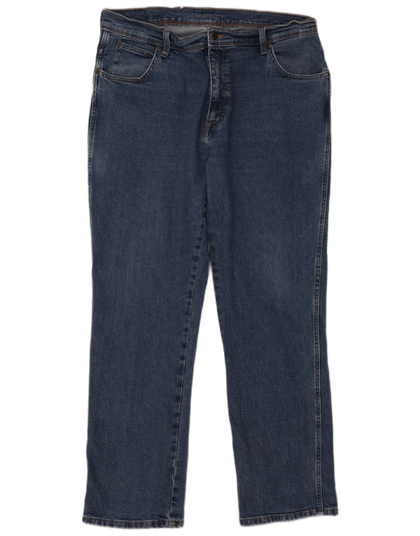 Ανδρικό τζιν ίσιο Wrangler Regular Fit W38 L32 Μπλε βαμβακερό