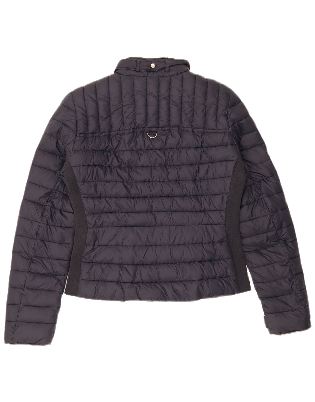 Zara Γυναικείο μπουφάν UK 10 Small Navy Blue Nylon