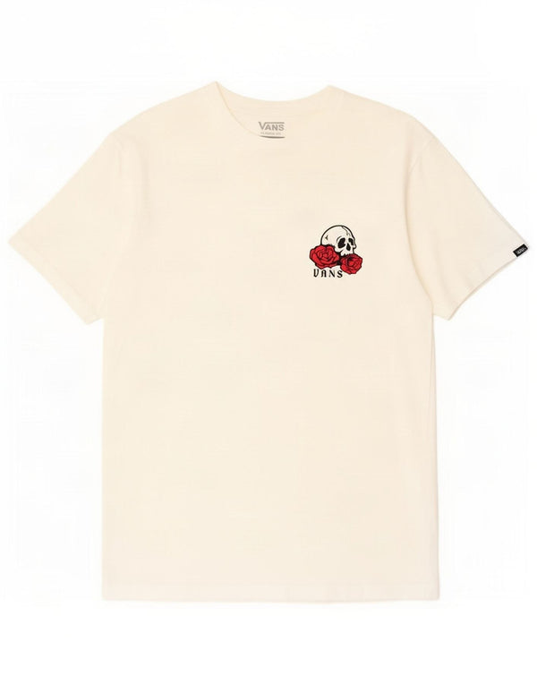 Vans Ανδρικό γραφικό μπλουζάκι Classic Fit Top Medium Off White Βαμβακερό