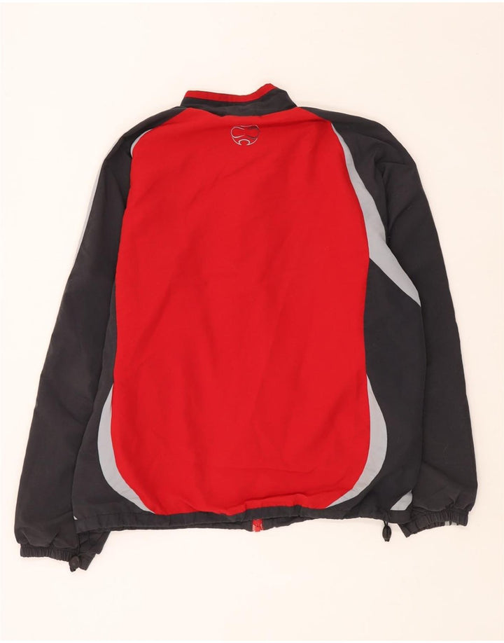 Ανδρική φόρμα ADIDAS Top Jacket UK 40/42 μεσαίο κόκκινο χρώμα πολυεστέρα