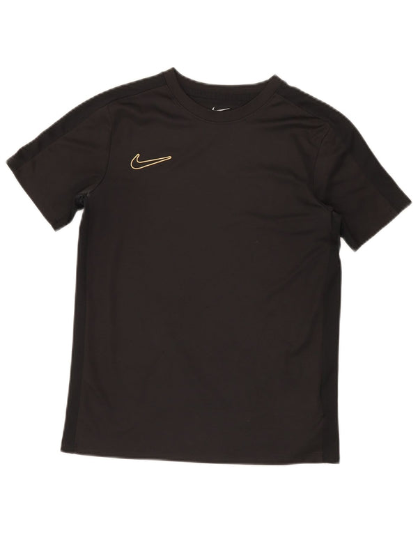 Μπλουζάκι NIKE Boys Dri Fit T-shirt 12-13 ετών μεγάλο μαύρο πολυεστέρα