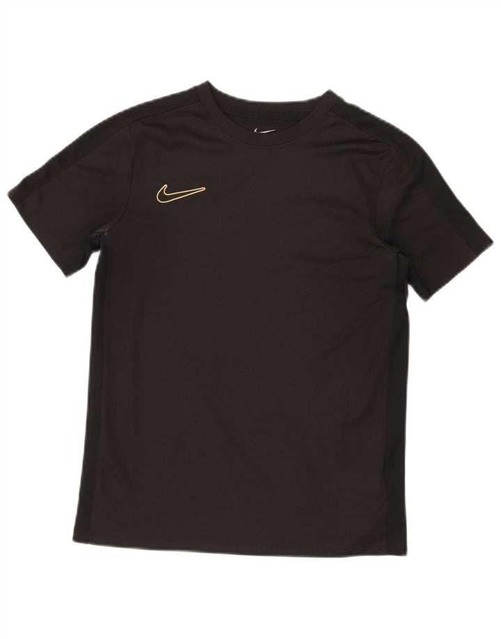 Μπλουζάκι NIKE Boys Dri Fit T-shirt 12-13 ετών μεγάλο μαύρο πολυεστέρα