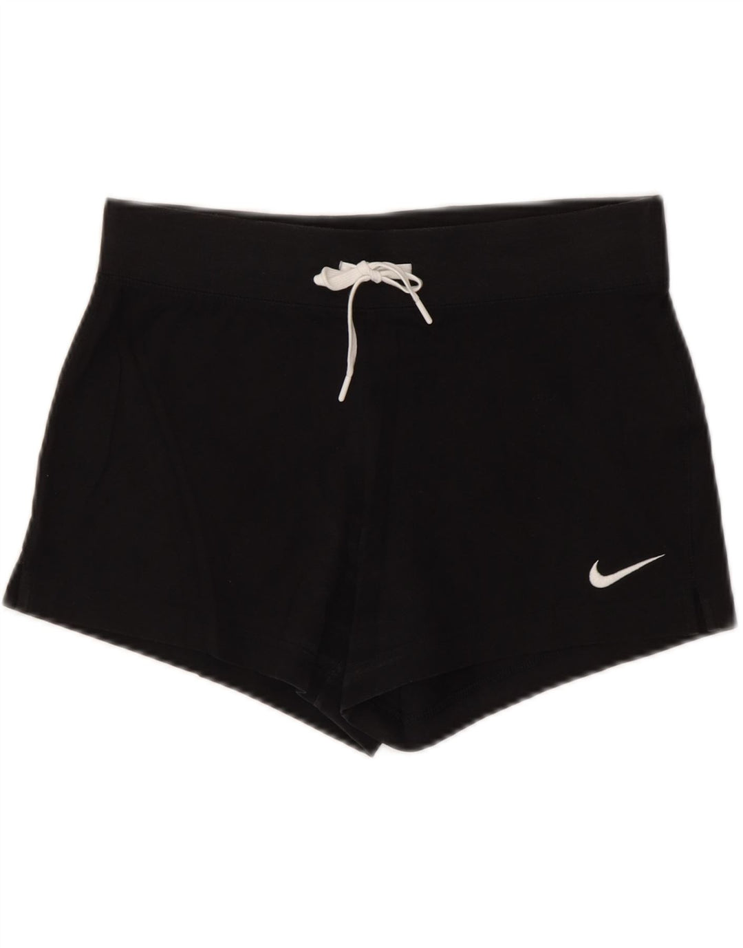 Γυναικείο αθλητικό σορτς NIKE UK 10 Small μαύρο βαμβακερό