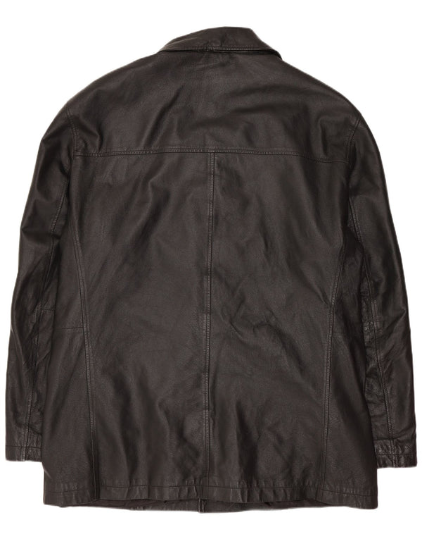 Route 66 Ανδρικό Δερμάτινο Μπουφάν UK 44 2XL Μαύρο Δερμάτινο