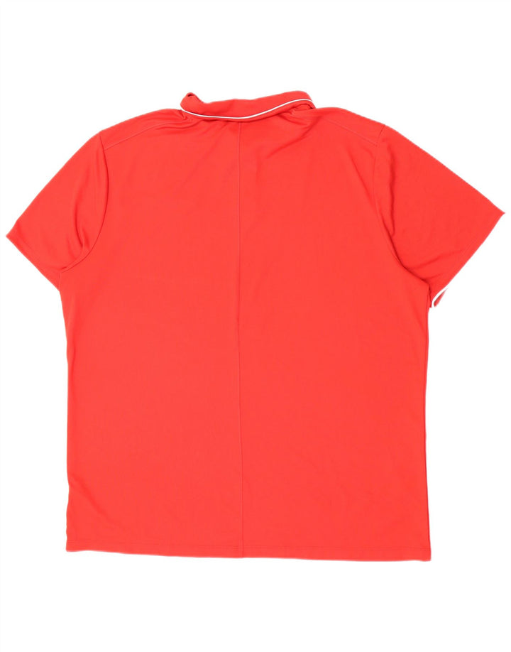 Ανδρικό μπλουζάκι πόλο Nike Regular Fit 2XL κόκκινο πολυεστέρα