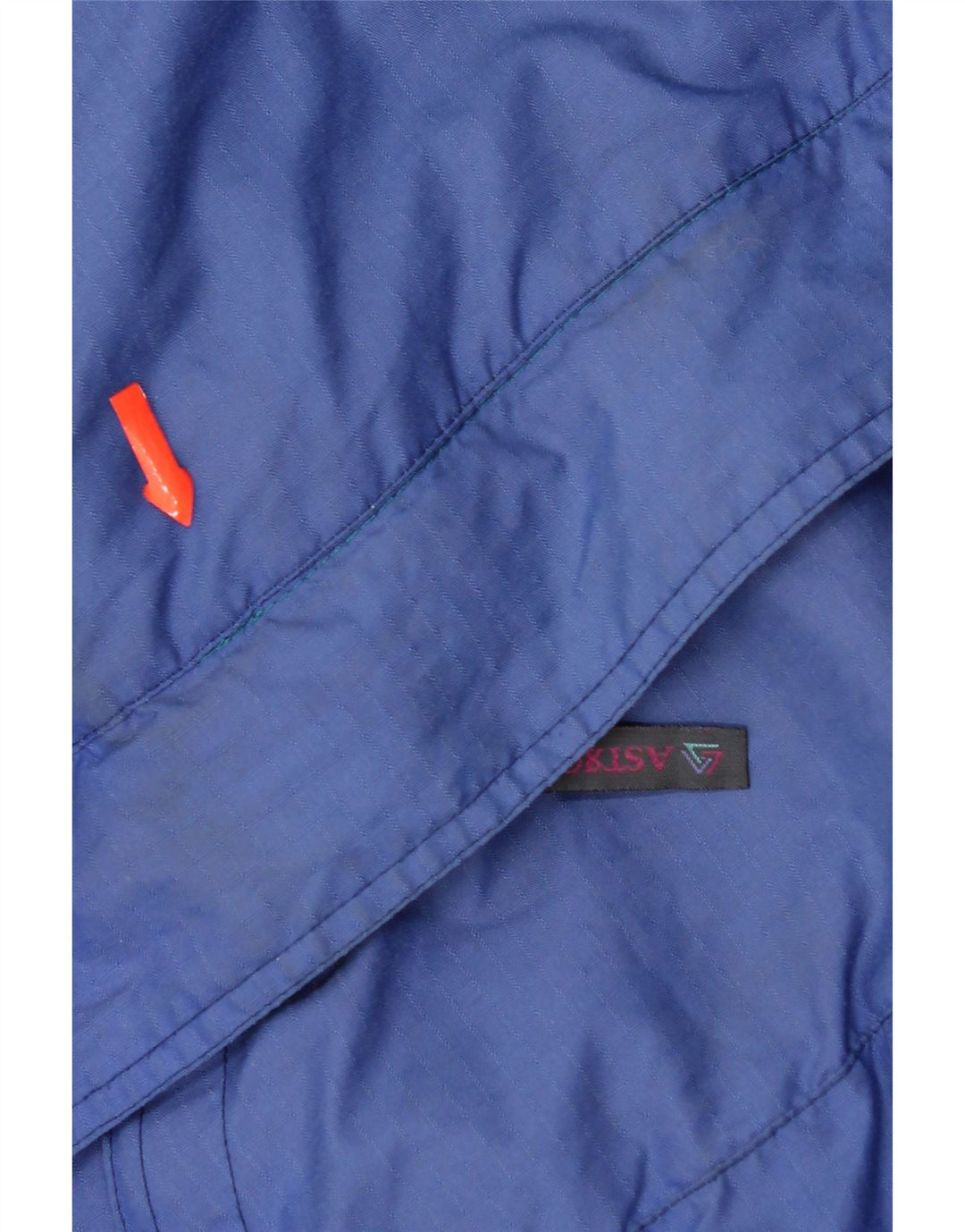 Vintage Ανδρικό γραφικό πουλόβερ μπουφάν σκι UK 42 XL Blue Polyamide