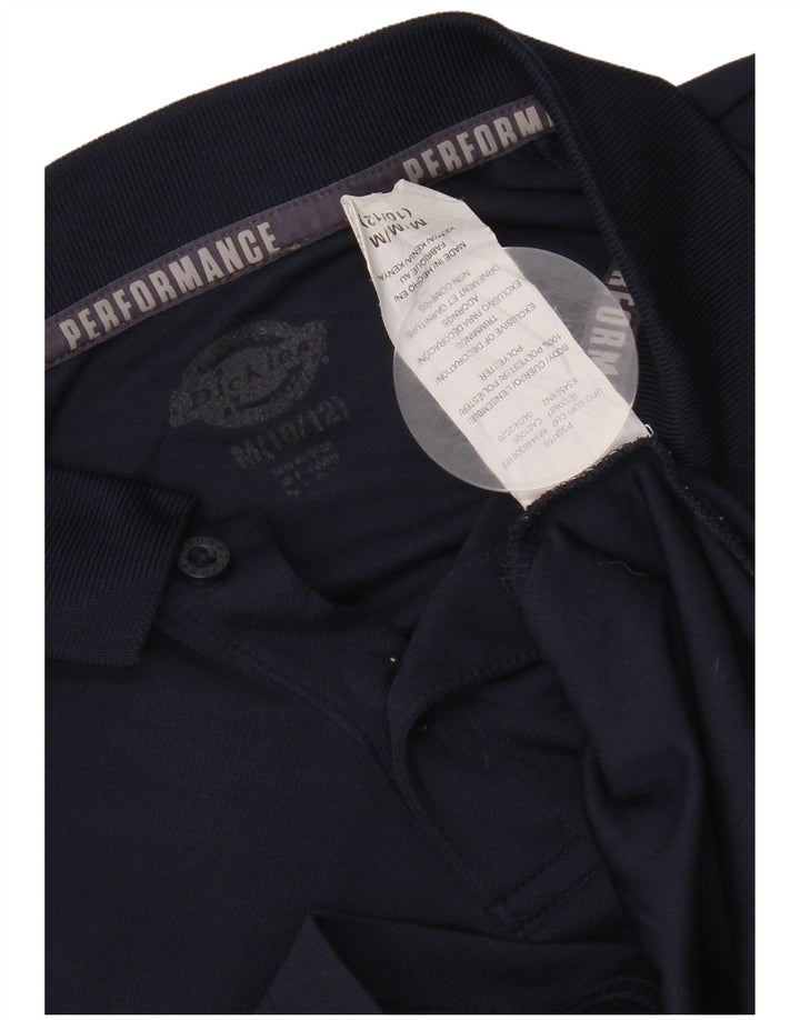 Dickies Boys Polo πουκάμισο 10-11 ετών Medium Navy Blue Polyester