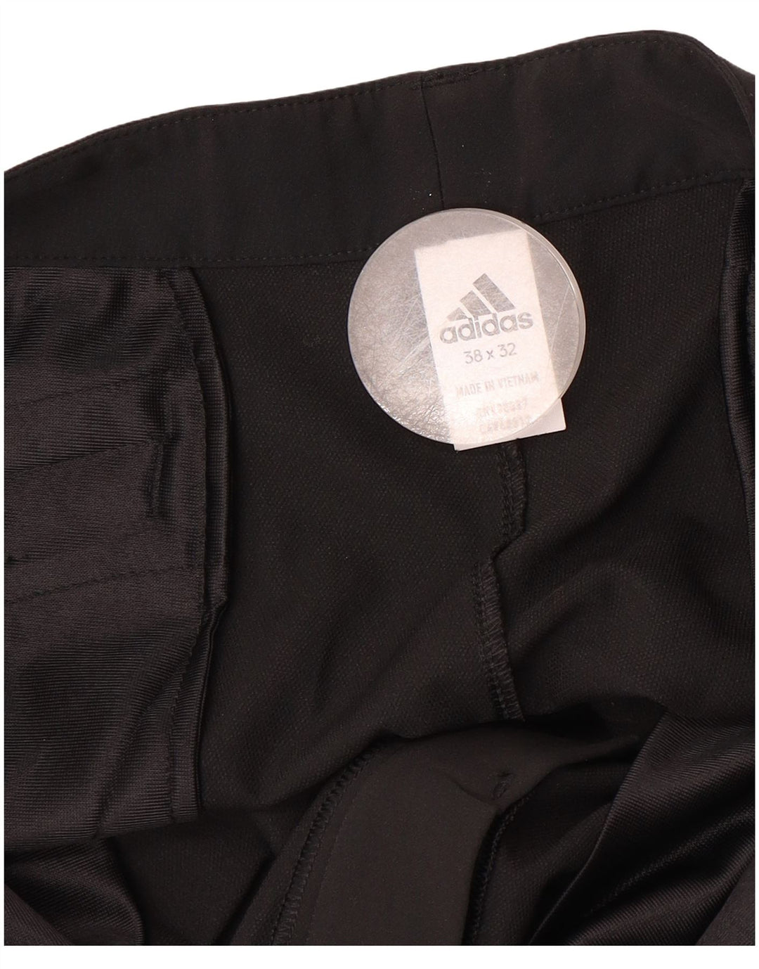 Ανδρικό παντελόνι Chino ADIDAS Slim W38 L32 Μαύρο