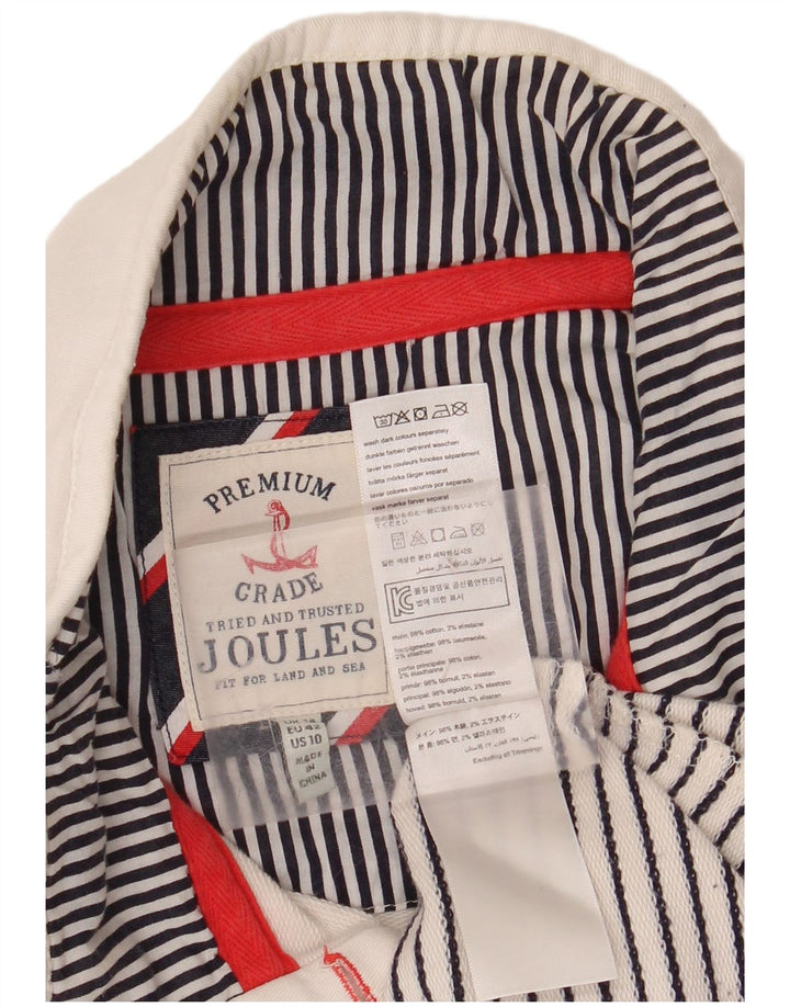 JOULES Γυναικείο Φούτερ Jumper UK 14 Medium Off White ριγέ