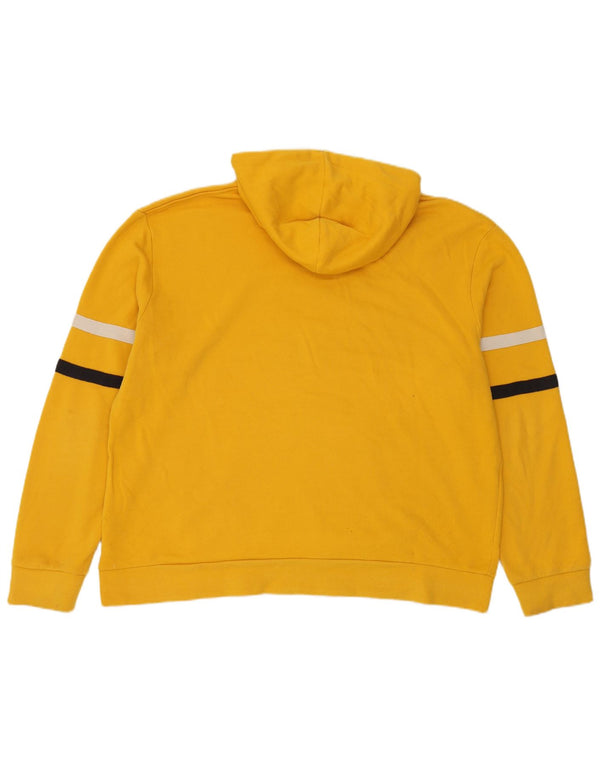 Ανδρικά Nike Graphic Hoodie Jumper UK 47/49 2XL κίτρινο ριγέ