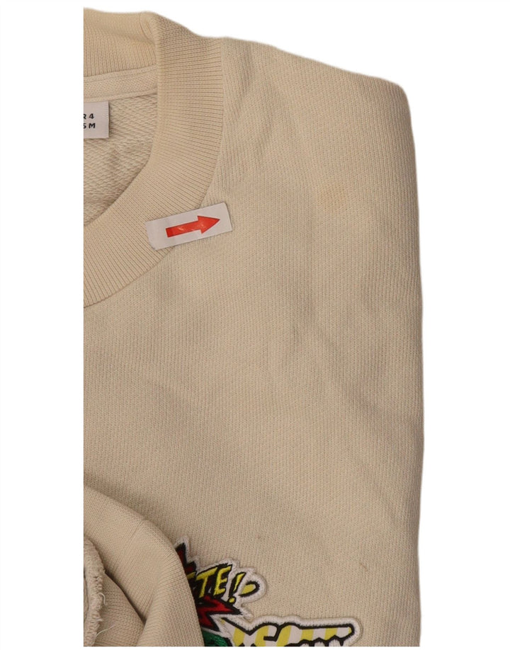 Ανδρικό φούτερ Lacoste Graphic Classic Fit Jumper Μέγεθος 4 Medium Beige