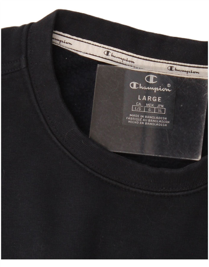 Ανδρικό γραφικό φούτερ Champion Jumper Large Navy Blue