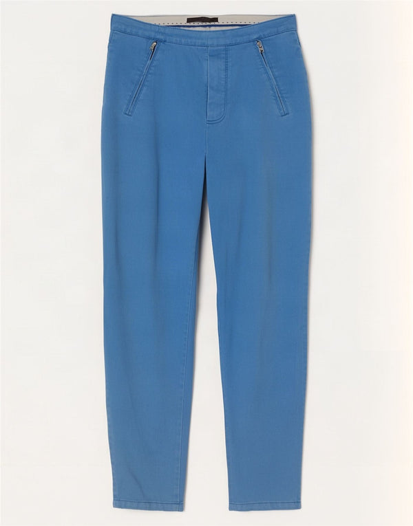 Marks & Spencer Γυναικείο Slim Cropped Παντελόνι UK 8 Small W26 L25 Blue Cotton