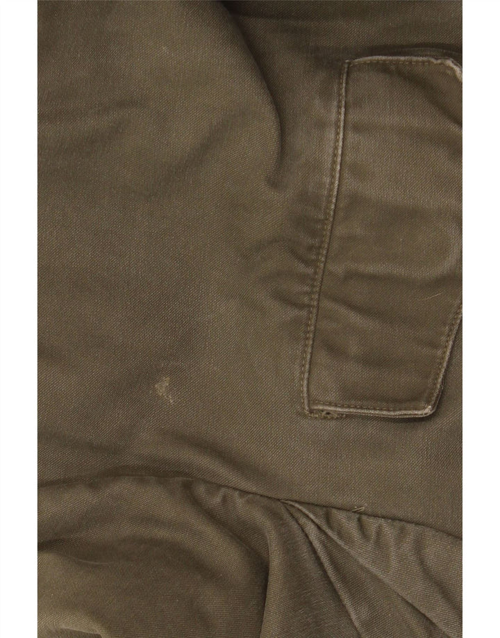 VINTAGE Ανδρικό μπουφάν με κουκούλα Military Parka UK 40 Large Khaki