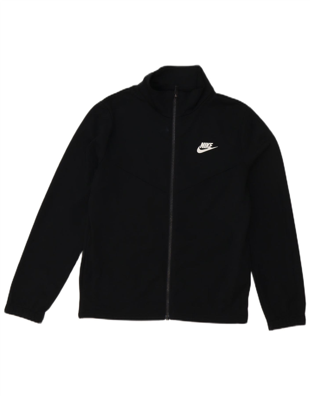 Μπουφάν Nike Boys Graphic αθλητική φόρμα 12-13 ετών, μεγάλο μαύρο πολυεστέρα