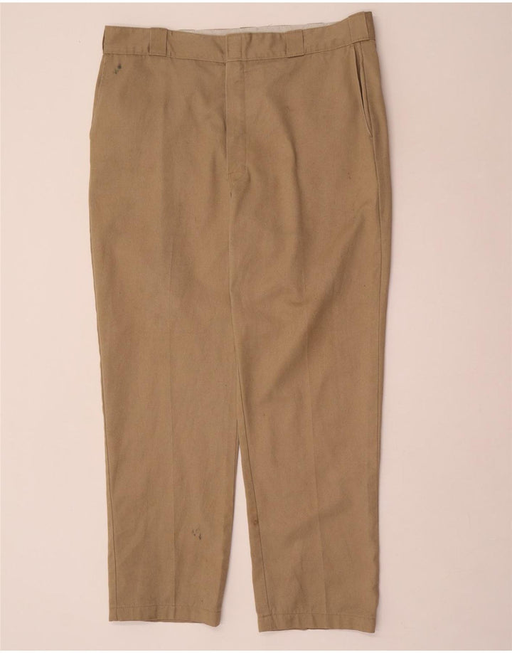 Ανδρικό ίσιο παντελόνι Chino Dickies W40 L32 Beige Polyester