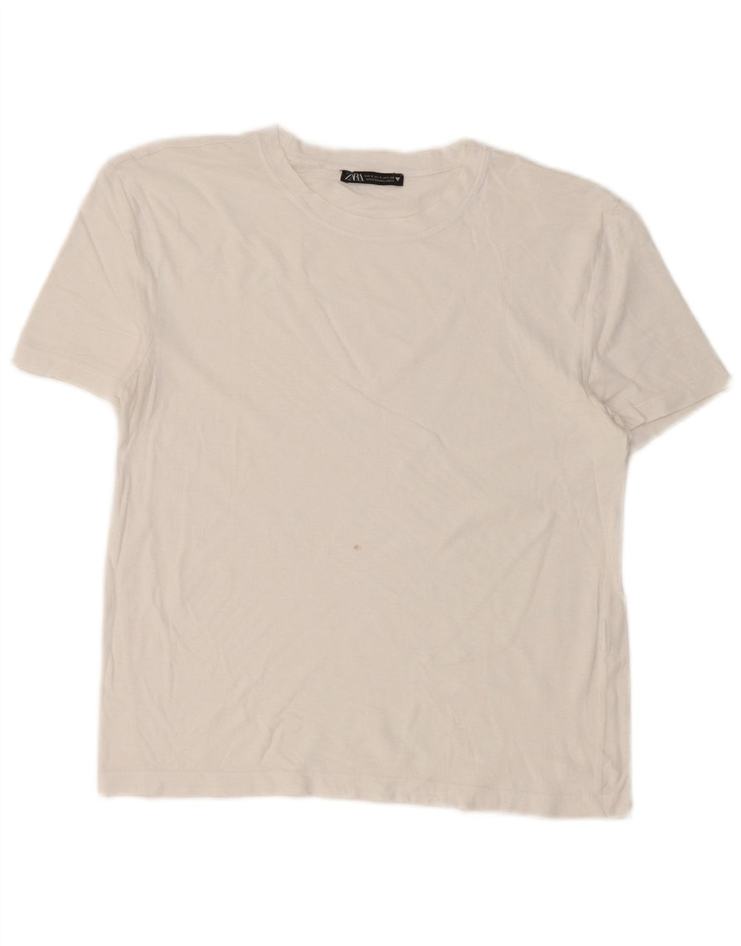 Zara Γυναικείο T-Shirt Top UK 10 Small White