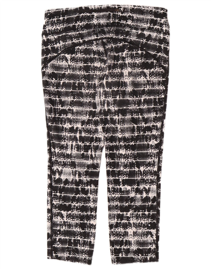 Γυναικείο κολάν Nike Capri UK 12 Μεσαίο μαύρο γεωμετρικό πολυεστέρα