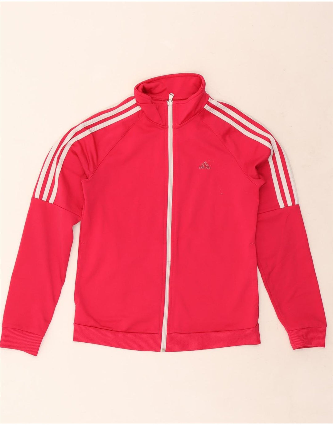 Γυναικεία αθλητική φόρμα ADIDAS Top Jacket UK 4/6 XS Pink Polyester