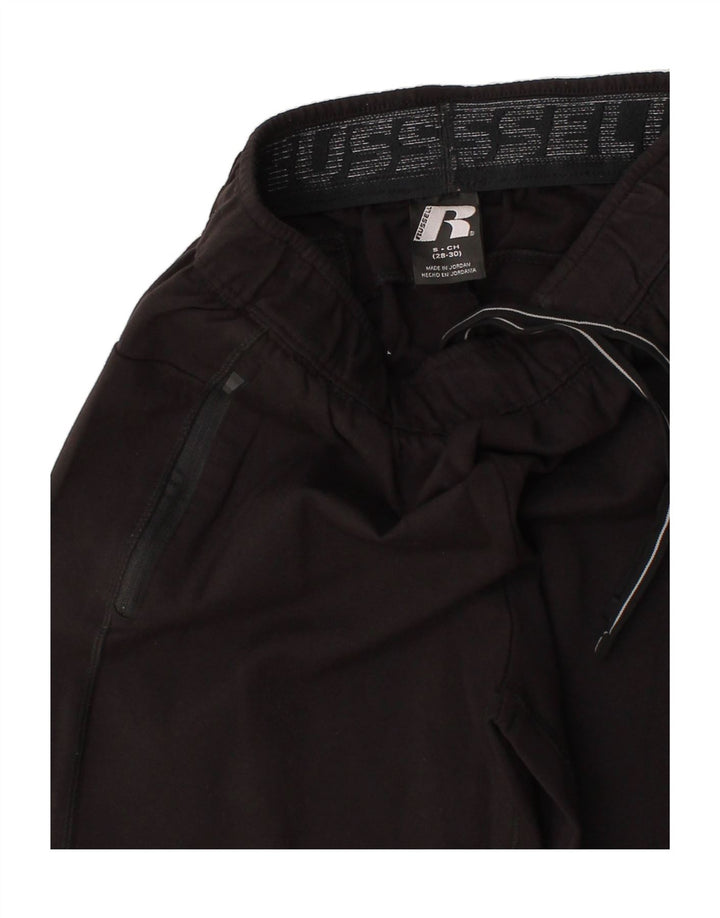 RUSSELL ATHLETIC Womens Tracksuit Trousers UK 10 Small  Black Polyester Vintage Russell Athletic and Second-Hand Russell Athletic from Messina Hembry 