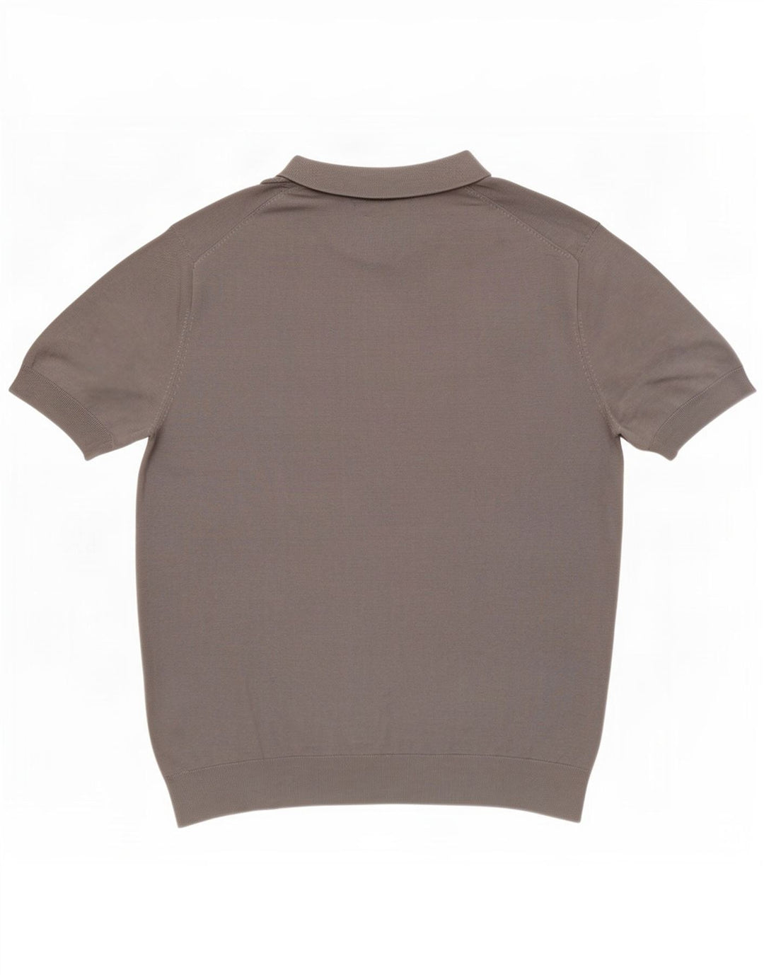 Zara Mens Polo Shirt Large Grey Lyocell