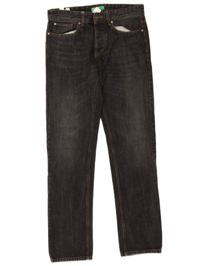 Ανδρικό τζιν Benetton Slim W31 L32 Γκρι