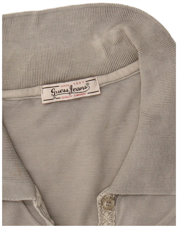 Guess γυναικείο μπλουζάκι πόλο UK 8 Small Grey