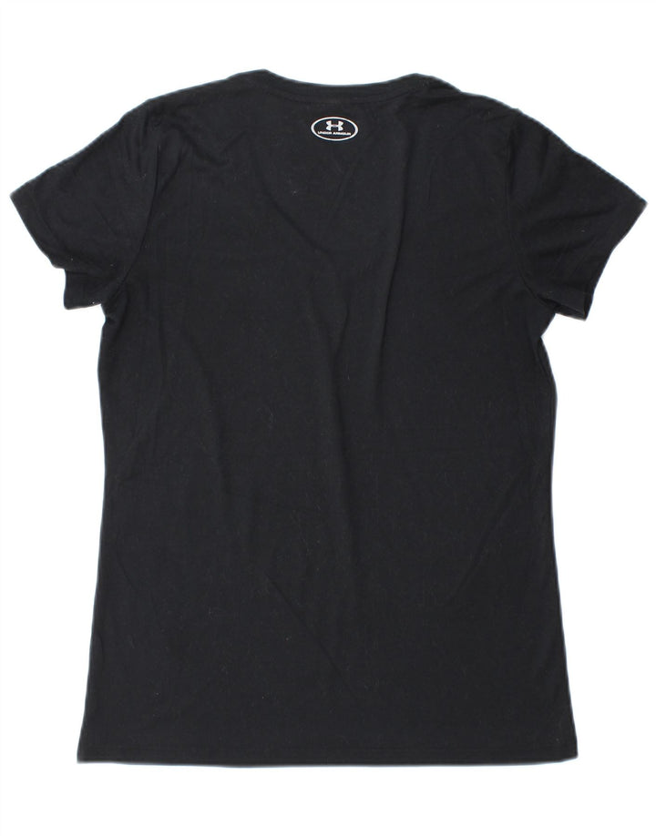 Under Armour Γυναικείο T-Shirt Top UK 8 Small Black