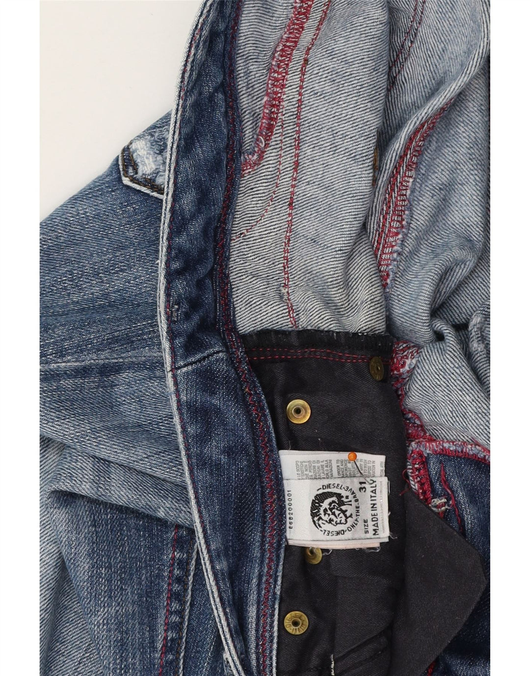 DIESEL Γυναικείο Slim Jeans W31 L35 Μπλε βαμβακερό