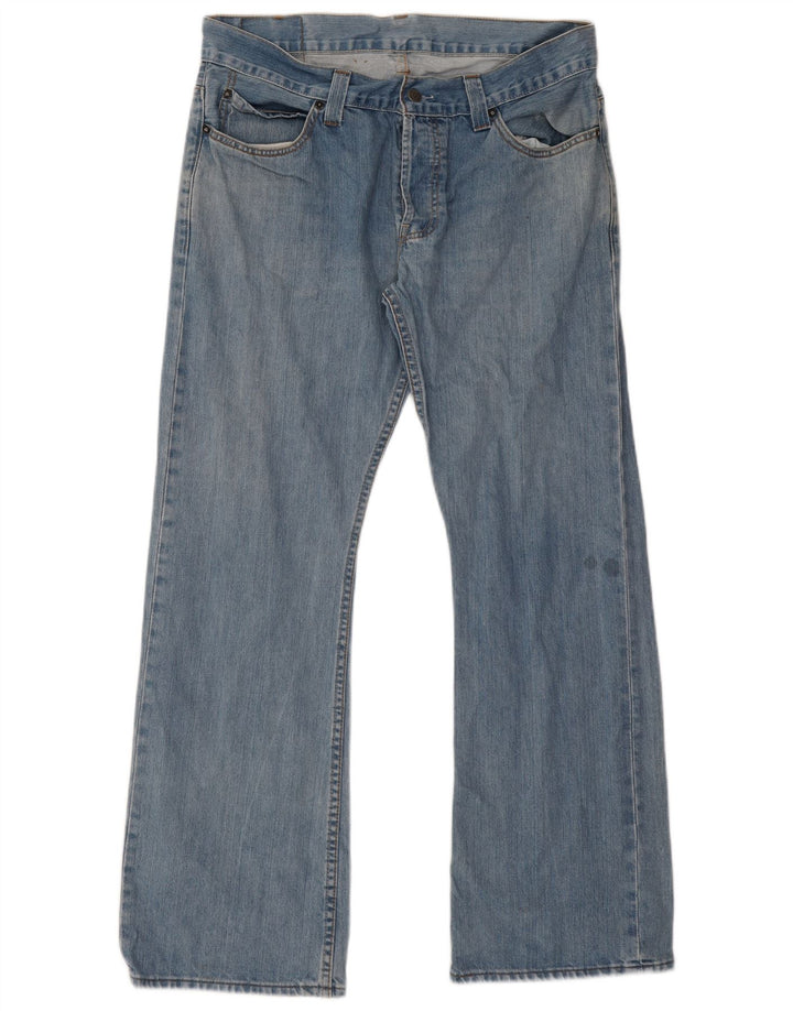 Levi's Mens 551 Bootcut Jeans W36 L32 Μπλε βαμβακερό