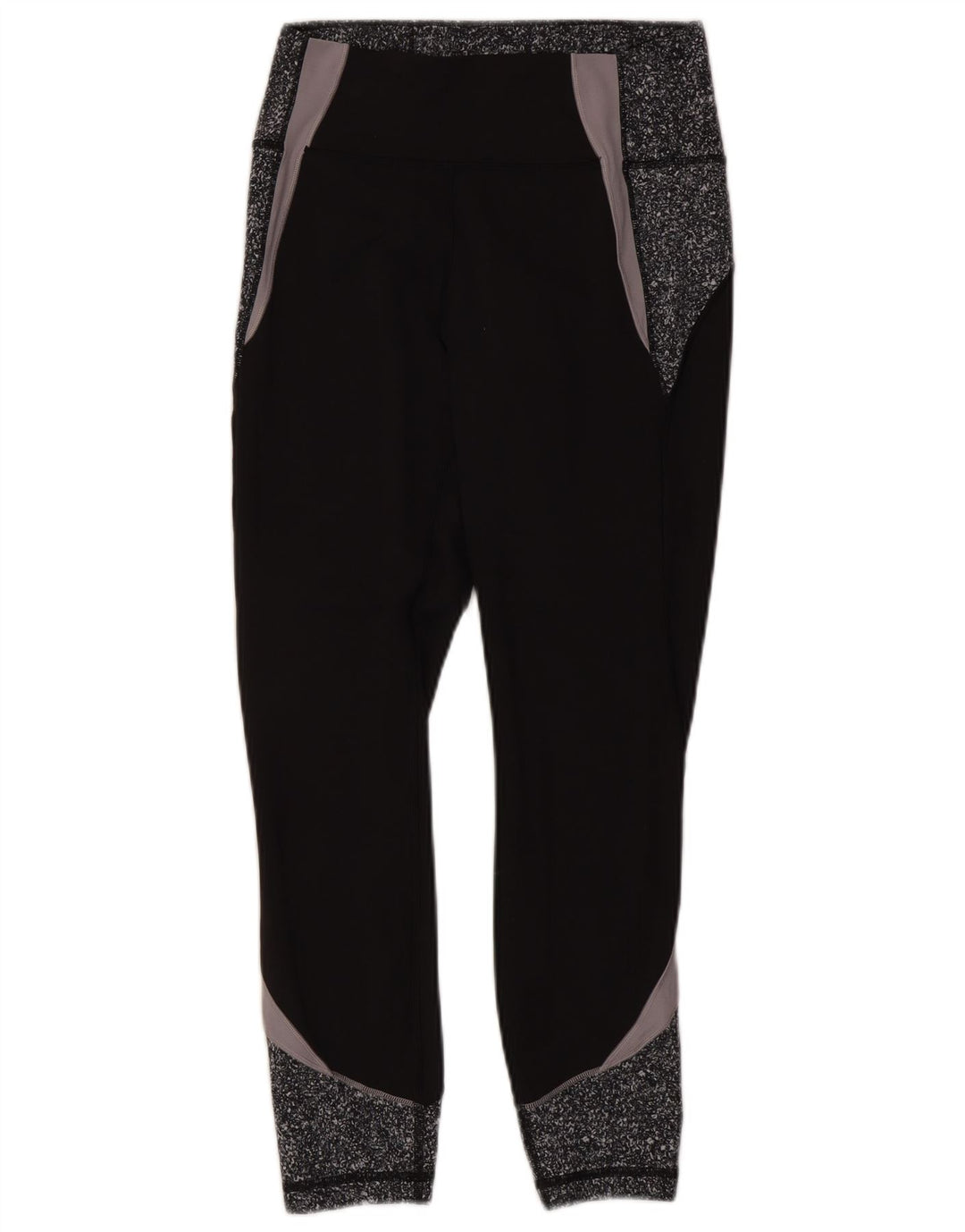 Γυναικείο κολάν Lululemon UK 8 Small Black Colourblock