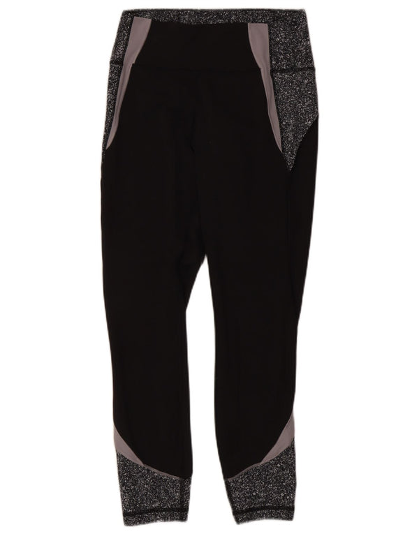 Γυναικείο κολάν Lululemon UK 8 Small Black Colourblock