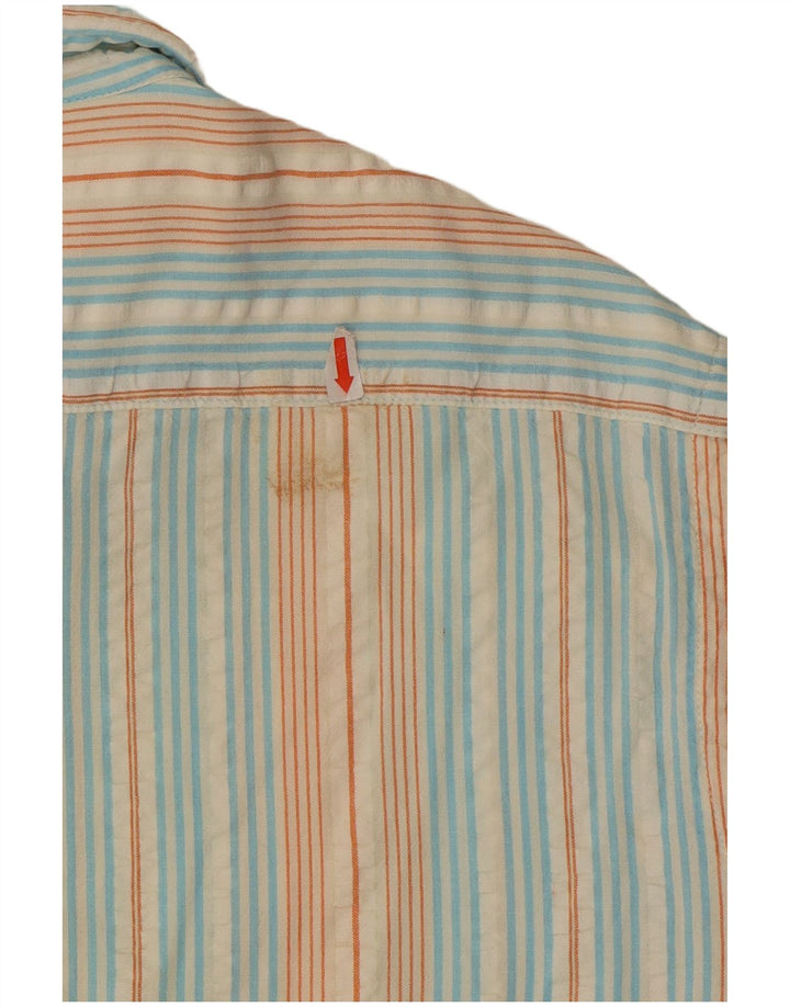 Ανδρικό πουκάμισο Diadora μεγάλο πολύχρωμο βαμβακερό ριγέ