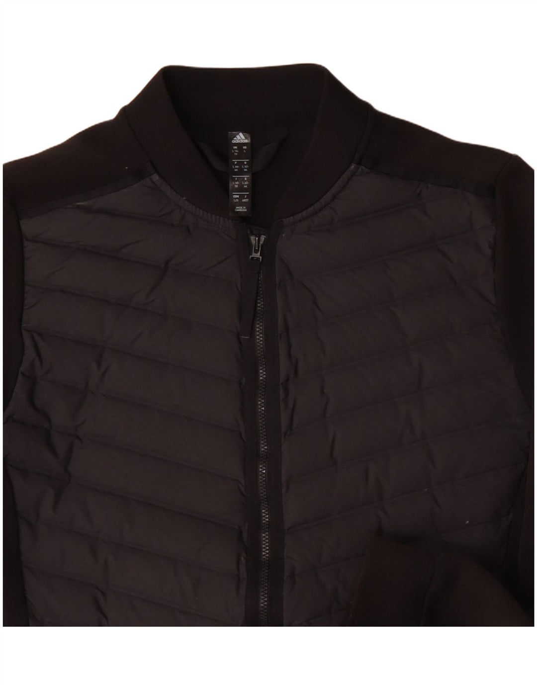 Γυναικεία αθλητική φόρμα Adidas Top Jacket UK 16/18 Large Black Polyester